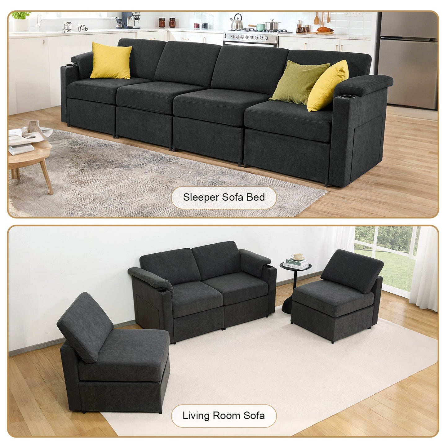 HOMYHOMEY Modular Sectional Sofa The Future Series sofa&love seats - HOMYHOMEY DIRECT