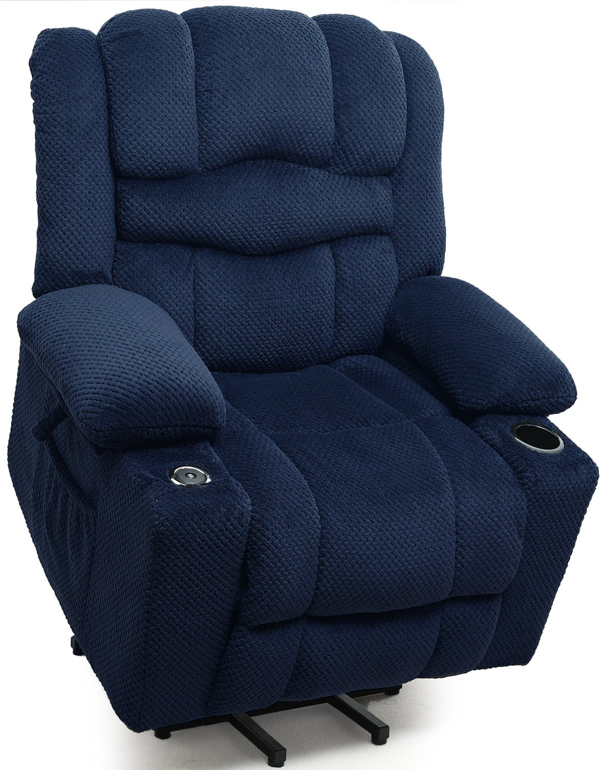 homyhomey Lift Recliner Chair for Elderly with Massage and Heating Electric Recliners Chairs Home Theater Seating Cup Holders Remote Control Living Room Bed Rooms - HOMYHOMEY DIRECT