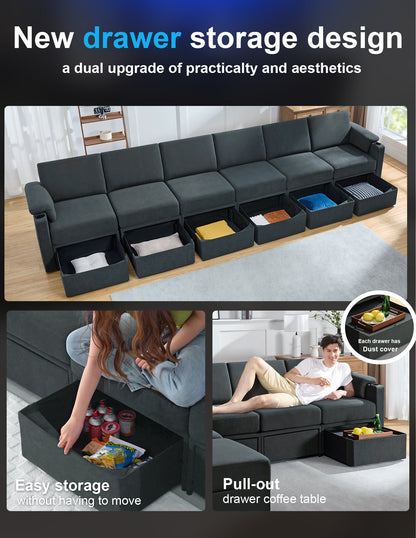 HOMYHOMEY Modular Sectional Sofa The Future Series sofa&love seats - HOMYHOMEY DIRECT